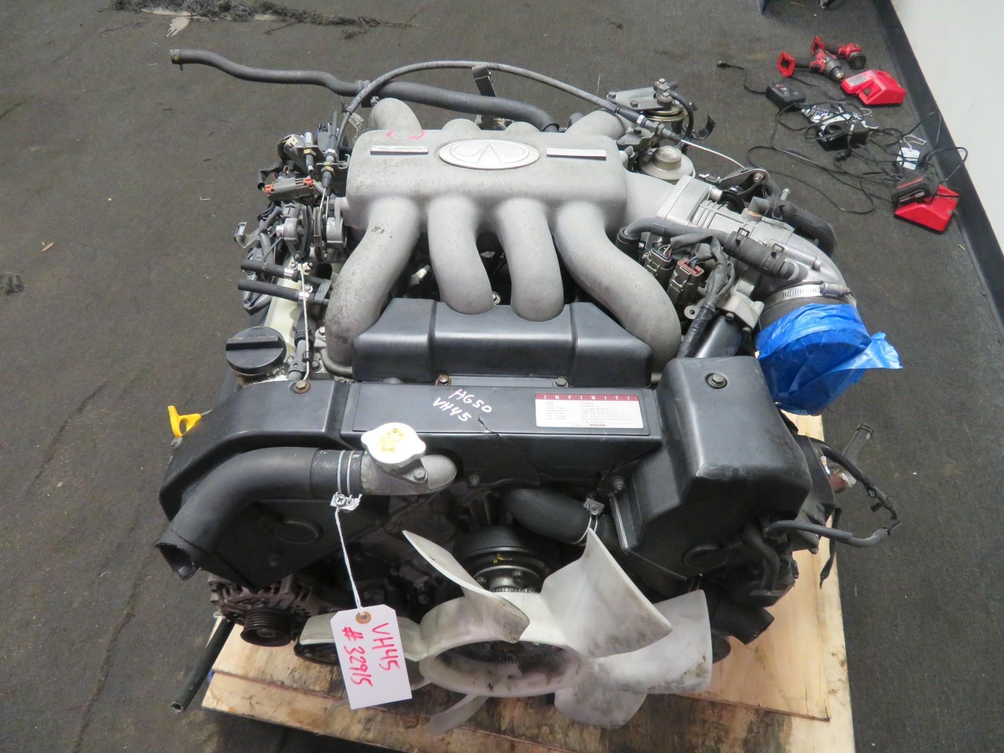 90-96 JDM INFINITI Q45 VH45DE 4.5L V8 ENGINE