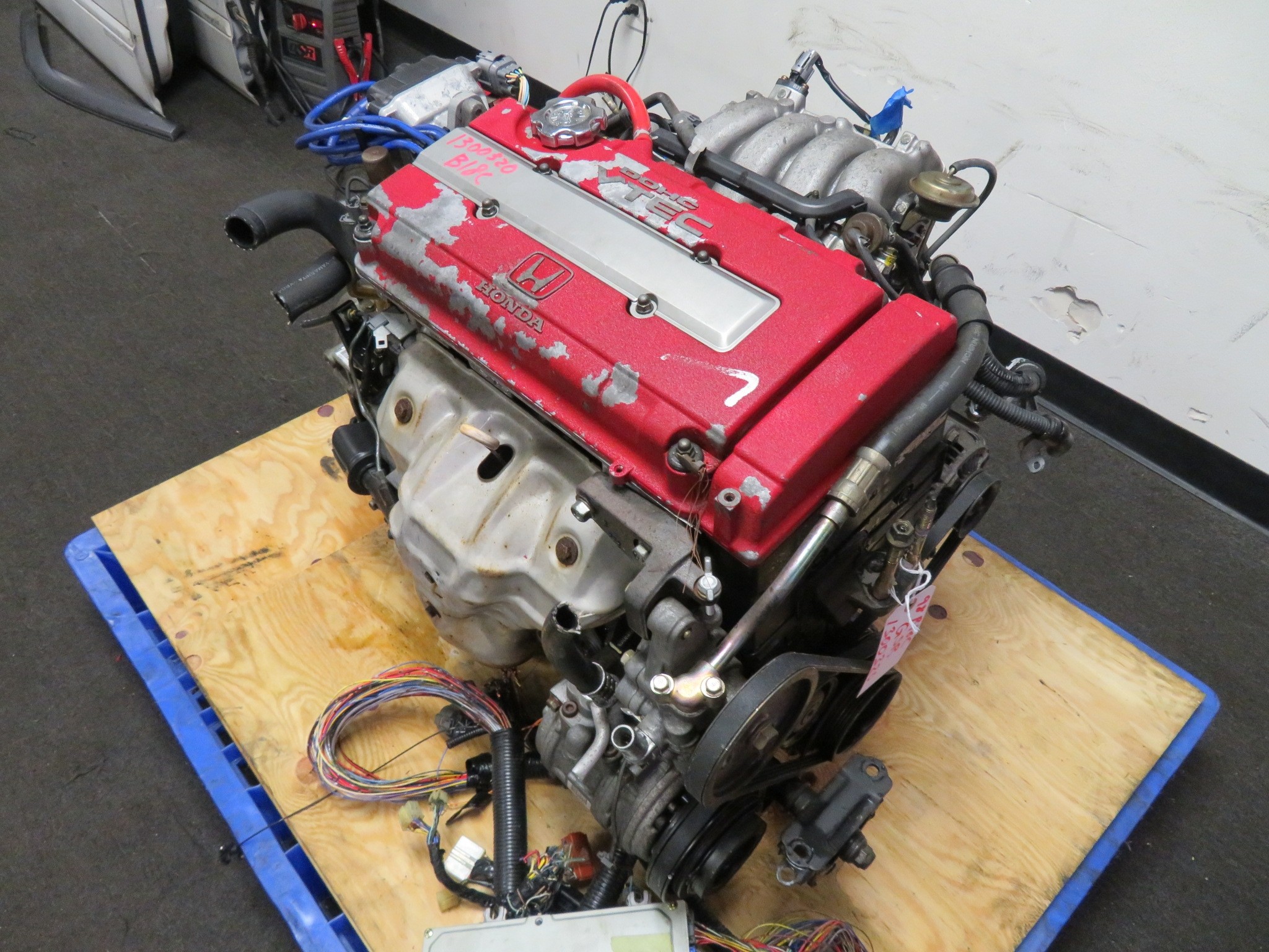 96-00 JDM HONDA B18C GSR 1.8L DOHC VTEC ENGINE, 5 SPEED TRANS, WIRING, ECU ...
