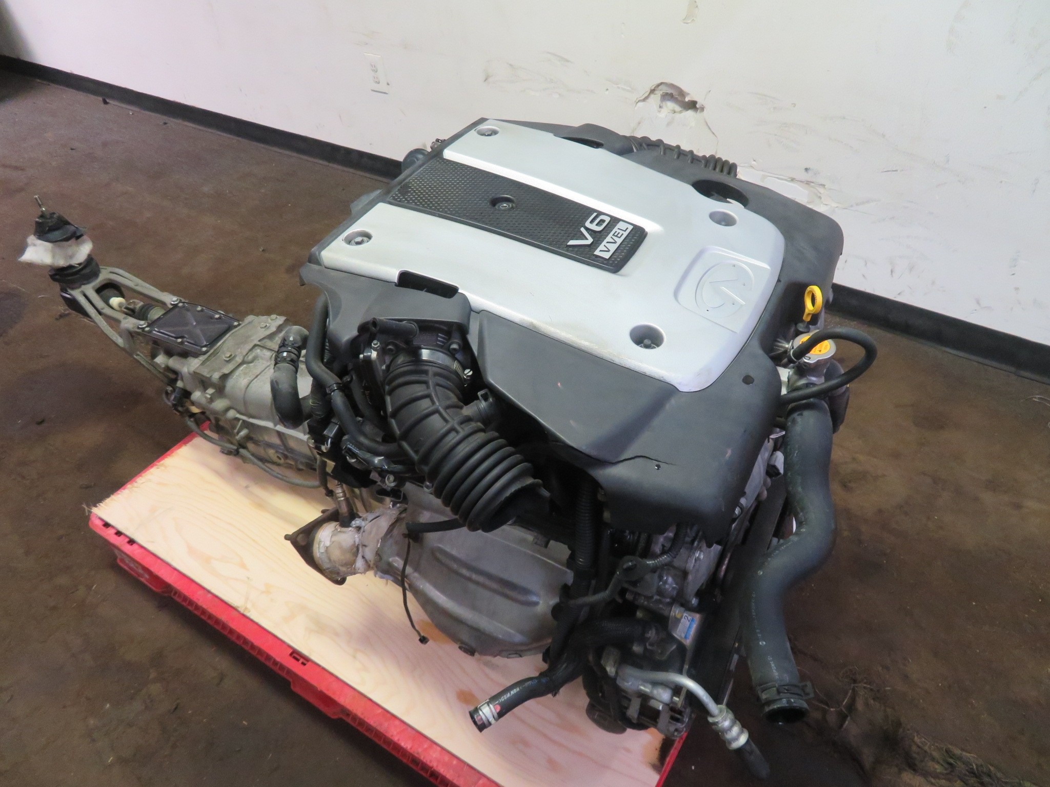 2009-2014 JDM NISSAN 370Z INFINTI G37 VQ37HR 3.7L V6 ENGINE 6 SPEED MANUAL TRANS