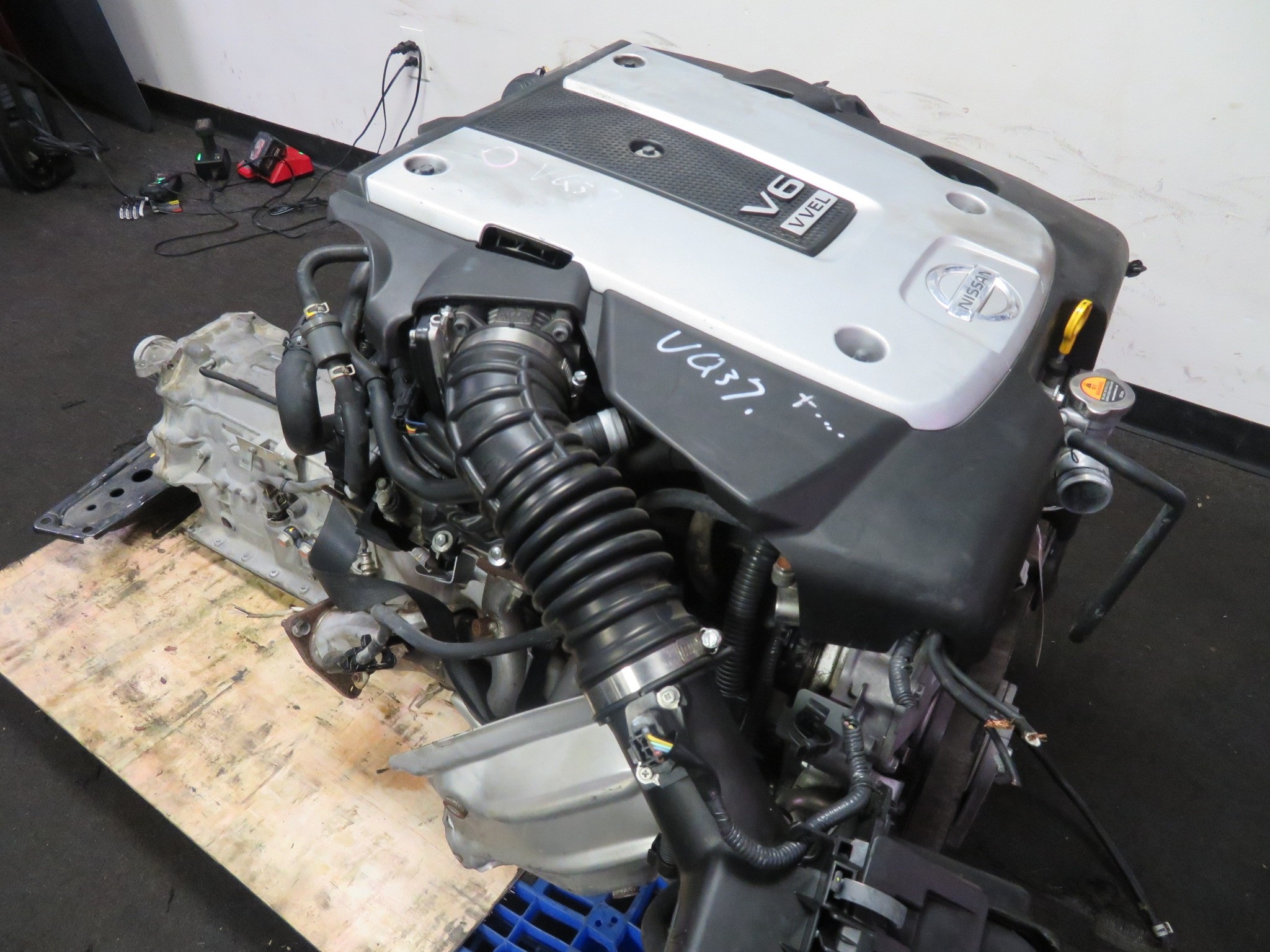 JDM 2009-2013 NISSAN 370Z INIFINTI G37 VQ37HR VVEL 3.7L V6 ENGINE